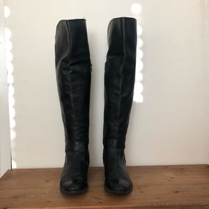 Authentic Calvin Klein thigh high boots size 9